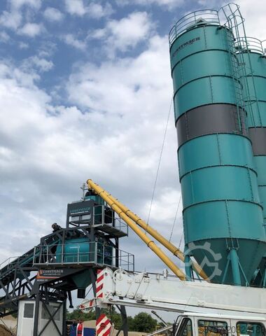 Cement silo, silos, concrete silo CONSTMACH 100 Ton Capacity Cement Silo SDASDADASDA