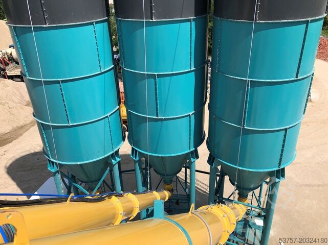 Cement silo, silos, concrete silo CONSTMACH 100 Ton Capacity Cement Silo SDASDADASDA