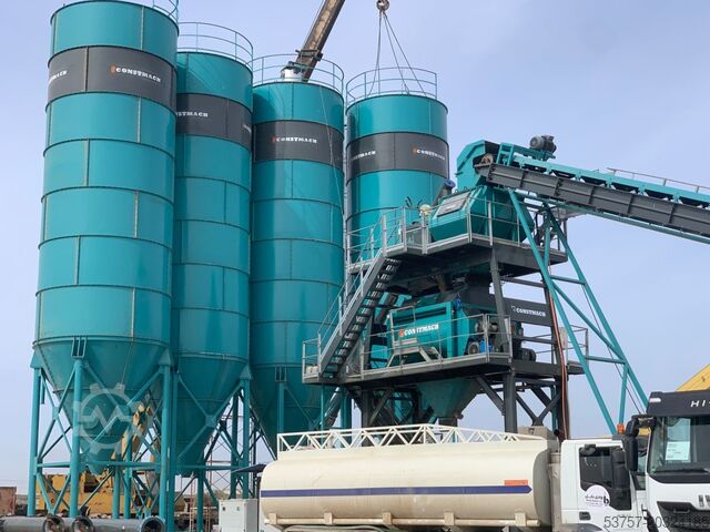 Cement silo, silos, concrete silo CONSTMACH 200 Ton Capacity Cement Silo