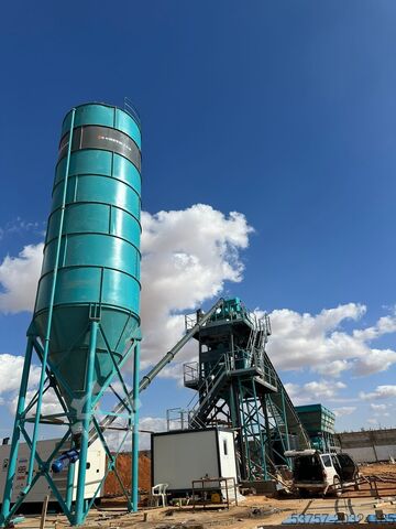 Cement silo, silos, concrete silo CONSTMACH 200 Ton Capacity Cement Silo