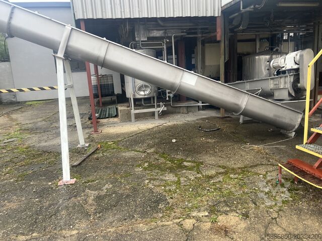 Förderschnecke 1200 cm x 40 cm Inox