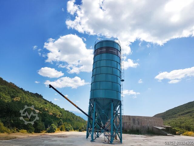 Cement silo, silos, concrete silo Constmach 500 Ton Capacity Cement Silo