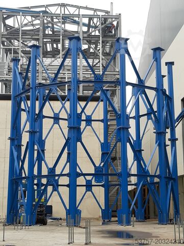 Cement silo, silos, concrete silo Constmach 1000 Ton Capacity Cement Silo