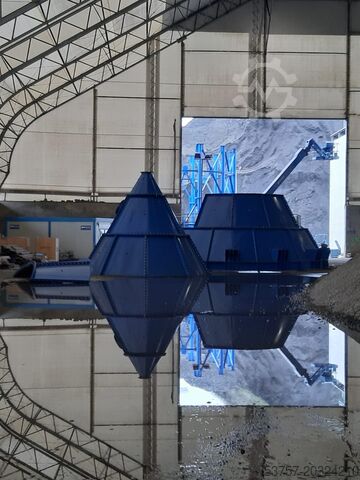 Cement silo, silos, concrete silo Constmach 1000 Ton Capacity Cement Silo