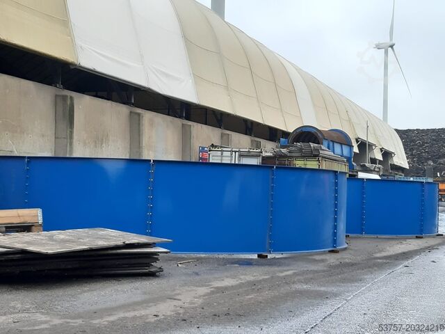 Cement silo, silos, concrete silo Constmach 1000 Ton Capacity Cement Silo