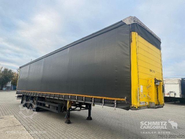 Open semitrailer with tarp Schmitz Cargobull Curtainsider Standard
