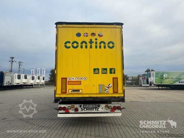 Open semitrailer with tarp Schmitz Cargobull Curtainsider Standard
