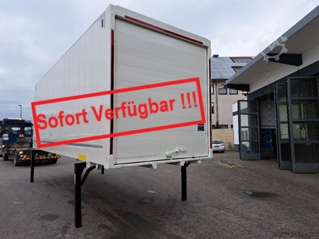 Anhänger-Wechselpritsche KRONE Heck Alu.- Rolltor