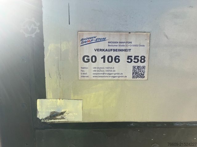 Anhänger-Wechselpritsche KRONE Wechselbrücke Kühlaufbau