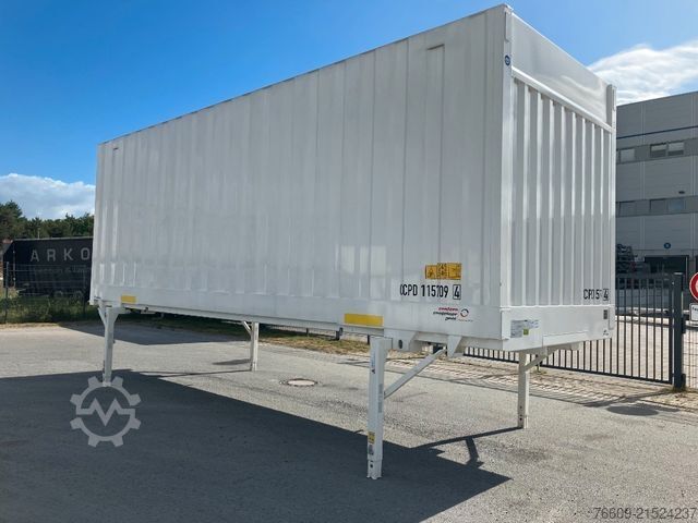 Anhänger-Wechselpritsche KRONE Wechselbrücke Koffer