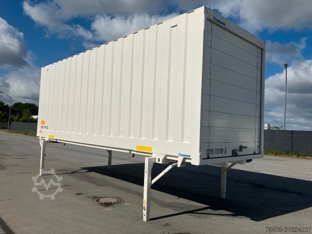 Anhänger-Wechselpritsche KRONE Wechselbrücke Koffer