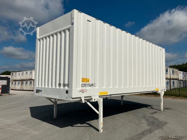 Anhänger-Wechselpritsche KRONE Wechselbrücke Koffer