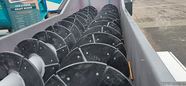 Sandwaschanlage / Kieswaschanlage Constmach Sand Washing Machines Screw sand washer (spiral sand washing)