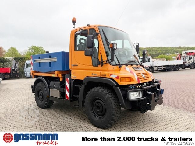 Special purpose truck Unimog U 300 405/10 4x4, Kommunalhydraulik, WSK