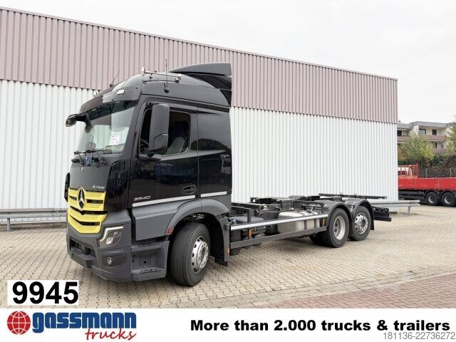 LKW-Fahrgestell Mercedes-Benz Actros 2540 LL/6x2-4, Lenk-Liftachse Kli-Ret