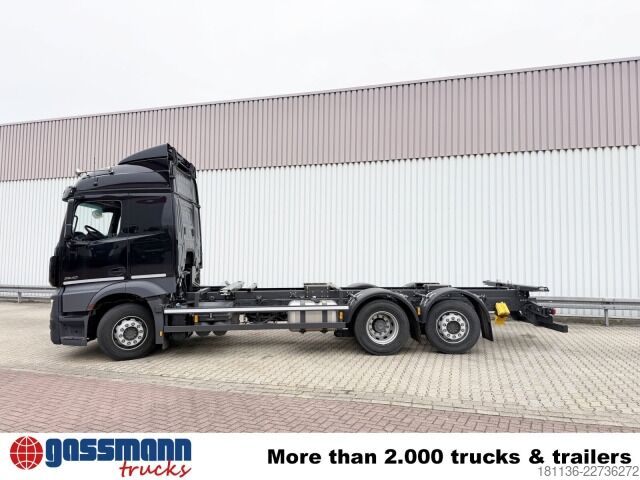 Truck chassis Mercedes-Benz Actros 2540 L 6x2/4, Retarder, Lenk-/Liftachse