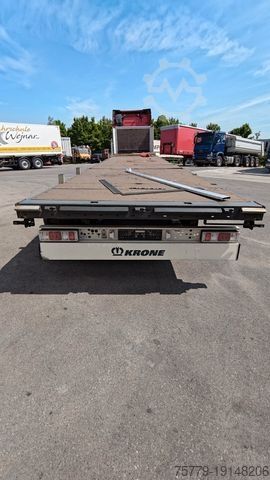 Open semitrailer KRONE SD*Pritsche beschädigt*Neue Bordwände *