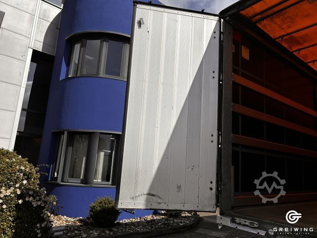 Auflieger mit Pritsche & Plane SCHMITZ CARGOBULL SCS 24/L - 13.62 E B, neue Plane