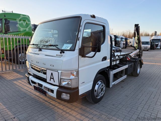 Transporter mit Kipper FUSO Canter 7C18 Absetzkipper VERBREITERBAR/Klima