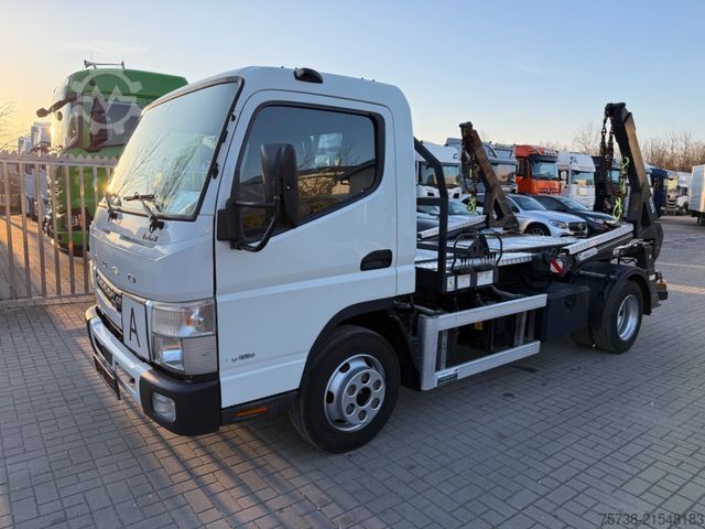 Transporter mit Kipper FUSO Canter 7C18 Absetzkipper VERBREITERBAR/Klima