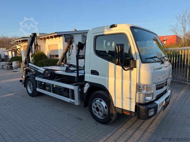 Transporter mit Kipper FUSO Canter 7C18 Absetzkipper VERBREITERBAR/Klima