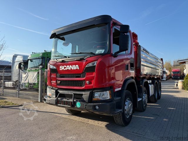 Kipper LKW SCANIA G410 8x4 XT 3-Seiten-Kipper/Retarder/Klima