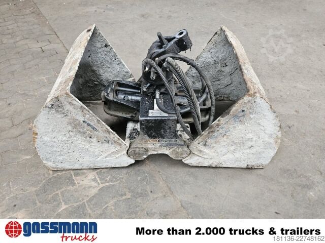 Truck mounted crane Kinshofer Typ 605-350, 2-Schalengreifer, Grabgreifer
