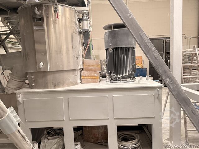 COMPLETE MINERAL MASTERBATCH PRODUCTION VARIOS WEIGHTING AND COMPOUNDING LINE