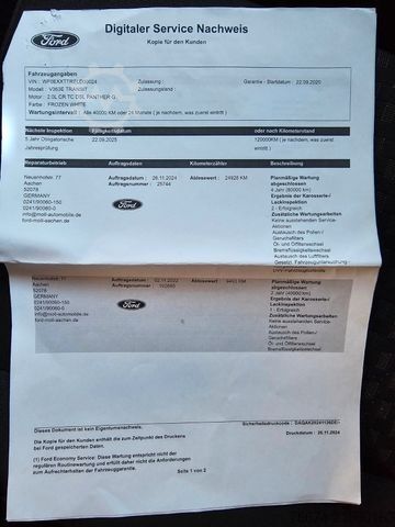 Kastenwagen hoch FORD Transit Kasten 350 L3H2 Navi AHK Bott Regalsys.