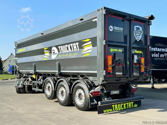 Kipper Auflieger STAS 50 cbm HardoX AGRAR,  7 to. leer, MIETEN?