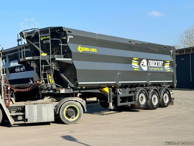 Kipper Auflieger STAS 50 cbm HardoX AGRAR,  7 to. leer, MIETEN?