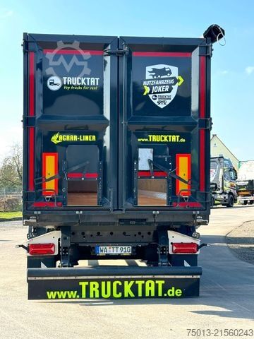 Kipper Auflieger STAS 50 cbm HardoX AGRAR,  7 to. leer, MIETEN?