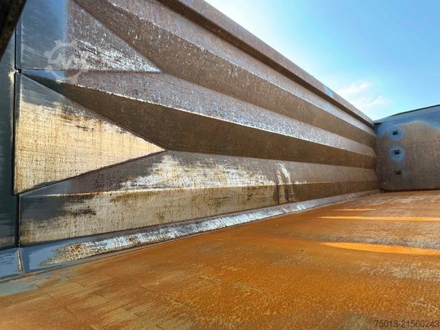 Kipper Auflieger STAS 50 cbm HardoX AGRAR,  7 to. leer, MIETEN?