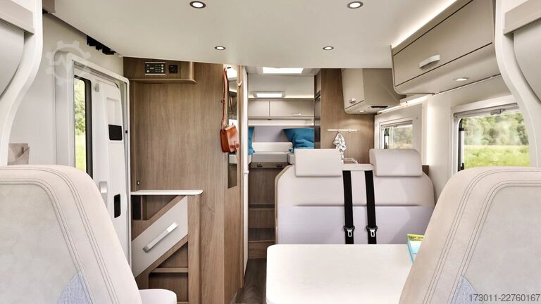 Alcove camper CARADO A328 pro 140PS 5. Sitze Lithium Markise