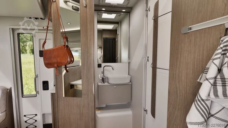 Alcove camper CARADO A328 pro 140PS 5. Sitze Lithium Markise