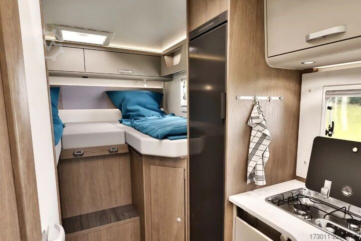 Alcove camper CARADO A328 pro 140PS 5. Sitze Lithium Markise