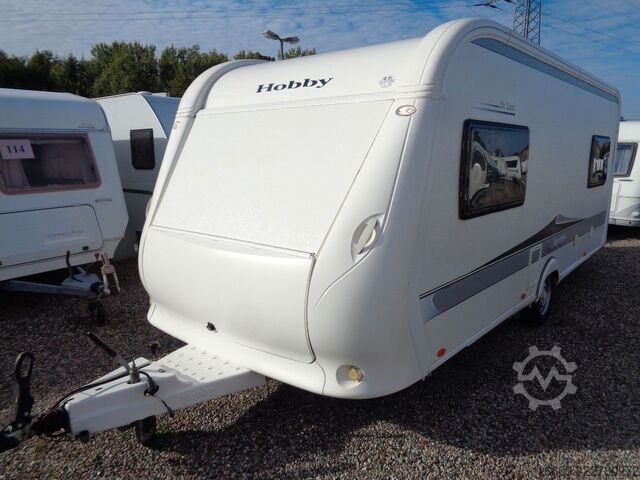 Caravan HOBBY de luxe 495 UL *Mover*Vorzelt*Rollrost*Fahrradtr