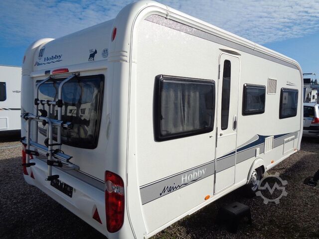 Caravan HOBBY de luxe 495 UL *Mover*Vorzelt*Rollrost*Fahrradtr
