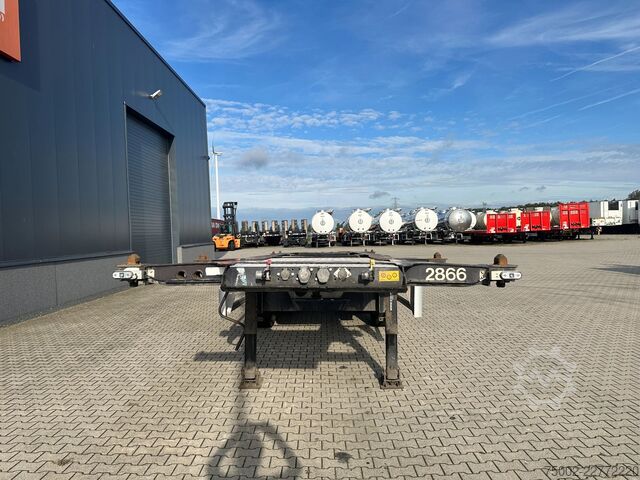 Container transportation Van Hool 20FT/30FT ADR CHASSIS / empty weight: 3.500kg /...