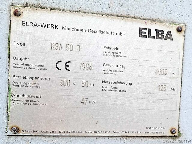 Radial Scraper Elba RSA 50 D