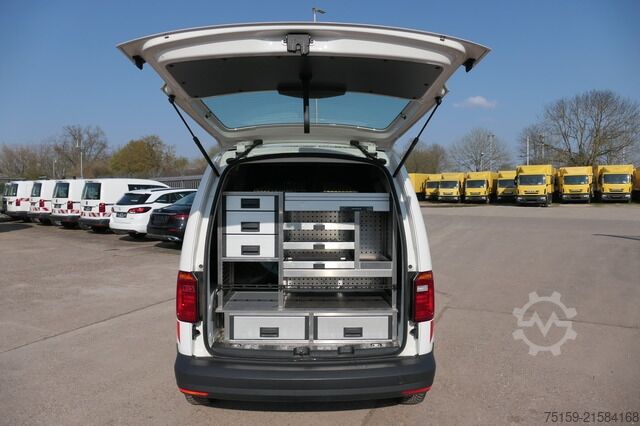 Kastenwagen VW Caddy 2.0 TDI 4Motion Klima Werkstatteinbauten Tempomat COC