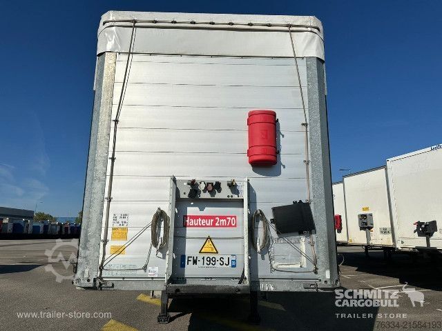 Auflieger mit Pritsche & Plane Schmitz Cargobull Semitrailer Curtainsider Standard