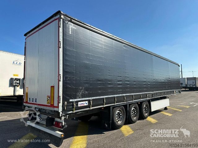 Auflieger mit Pritsche & Plane Schmitz Cargobull Semitrailer Curtainsider Standard