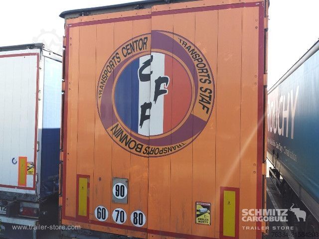 Auflieger mit Pritsche & Plane Schmitz Cargobull Semitrailer Curtainsider Standard Hayon