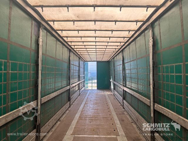 Open semitrailer with tarp Schmitz Cargobull Semitrailer Curtainsider Coil