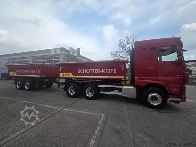 Tipper DAF XF 530 XF 530 6x4 Kipp -ZUG*KEMPF-Tandem*Intard...