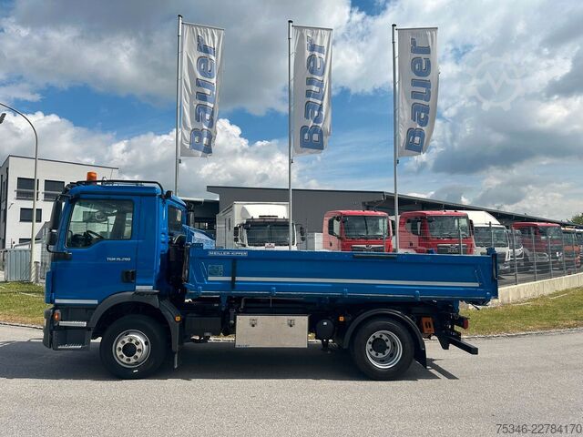 Tipper truck MAN TGM 15.290/Kipper/4x2/NL7,7To/AHK/Nur 61 tkm/Top