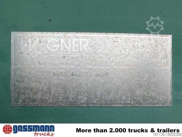 Abrollcontainer Wagner WPCM 600.26, 26m³