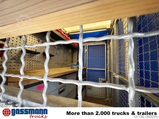 Pick-up van Mercedes-Benz 316 4x4 Doka, Werkstatteinrichtung
