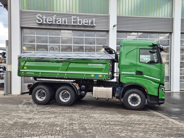 Kipper LKW IVECO AS300X58Z HR ON+ Meiller Bordmatic AHK Intarder